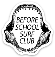 Before School Surf Club - Stickers!